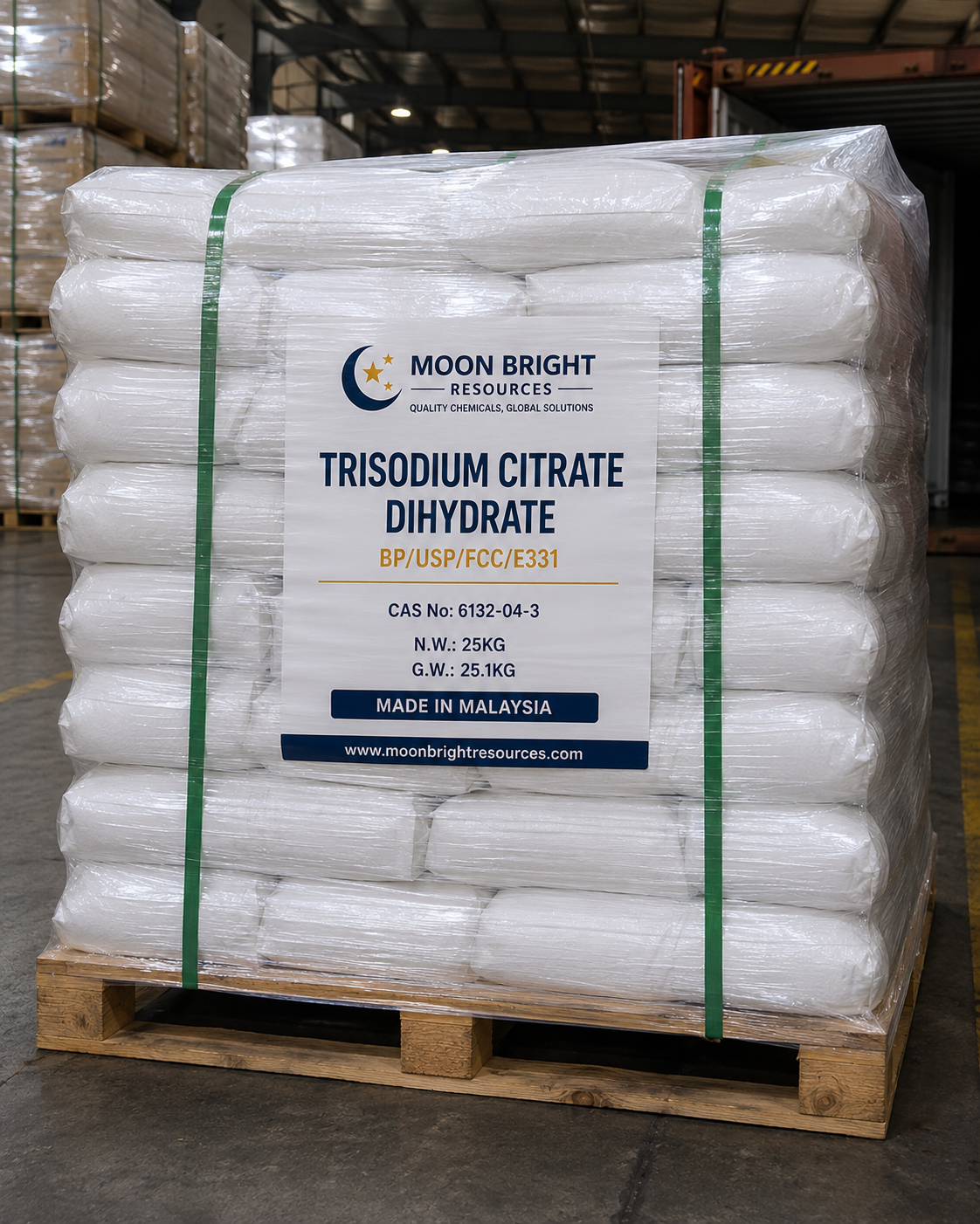 High-Purity Trisodium Citrate Dihydrate Supplier - Food, Pharmaceutical & Industrial Grade - الصورة 3